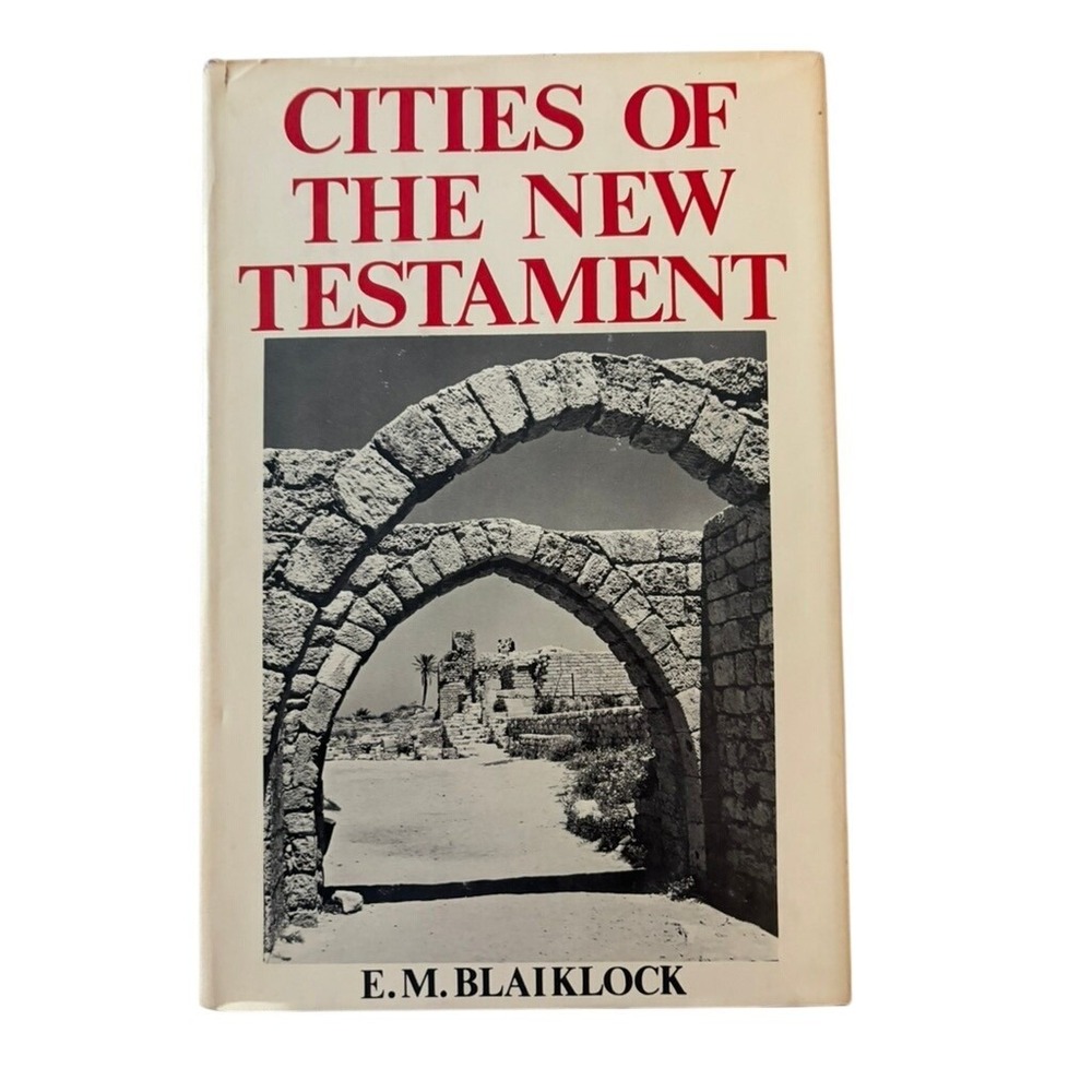 Cities of‎ the New Testament E.M. Blaiklock Book OS Cream Good Hardcover 1965